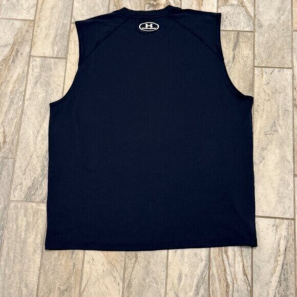 Under Armour Men's medium navy tank top - Picture 2 of 4